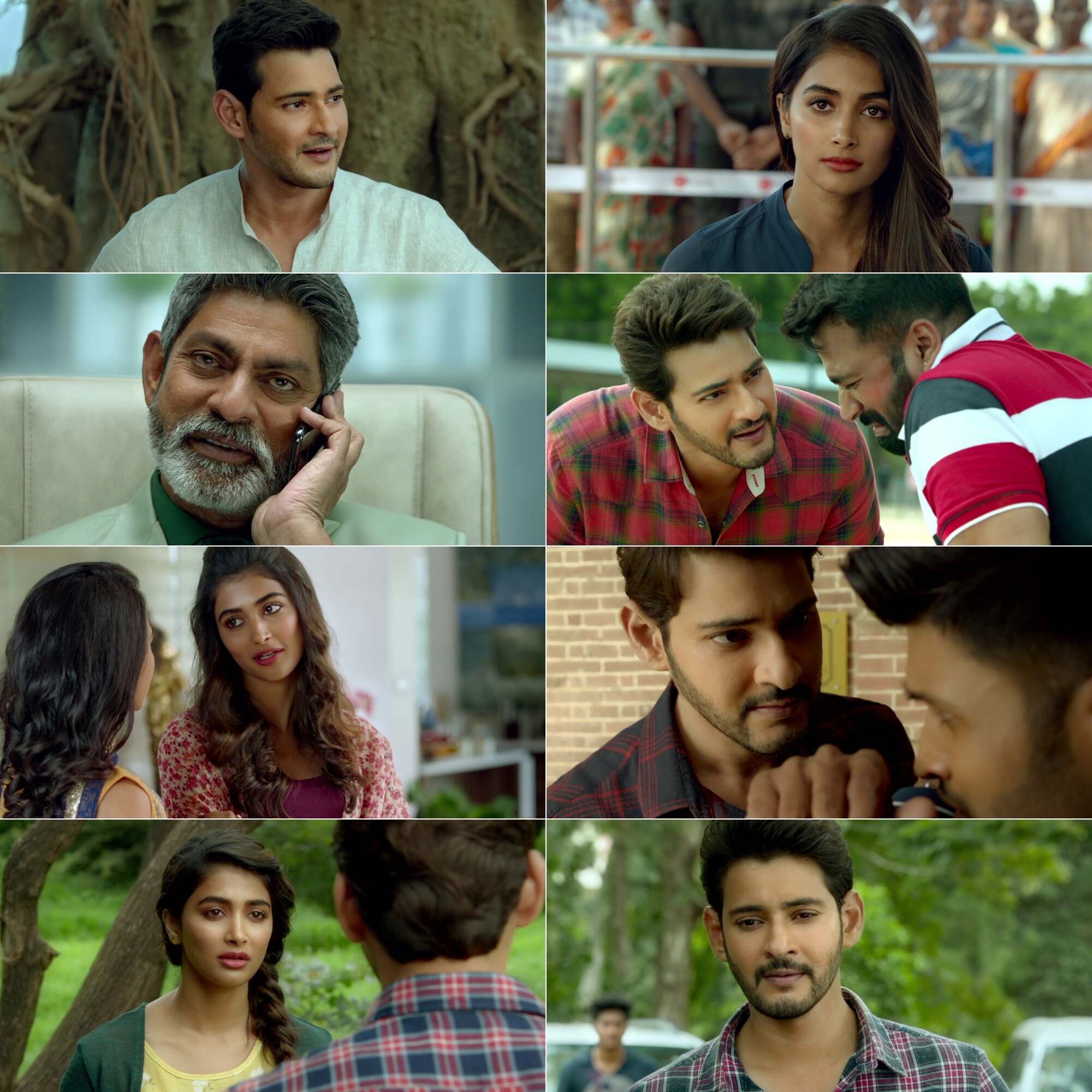Maharshi (2019) (Hindi + Telugu) Dual Audio UnCut South Movie HD ESub screenshot