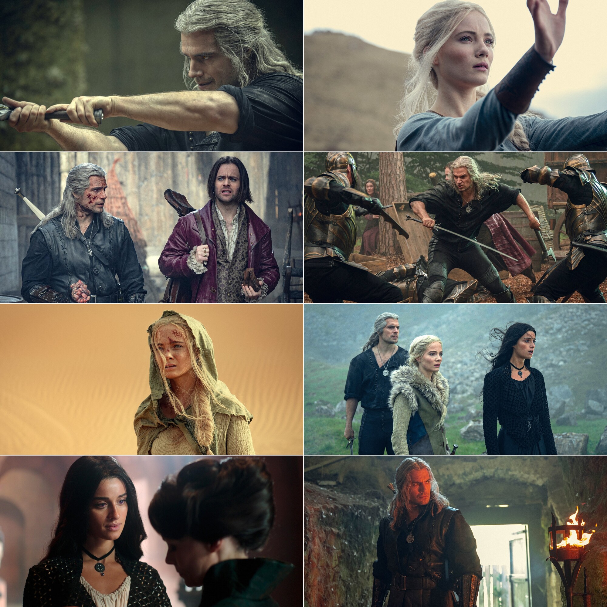 The Witcher S03 (2023) (Hindi + English) Dual Audio Completed Web Series HEVC ESub screenshot